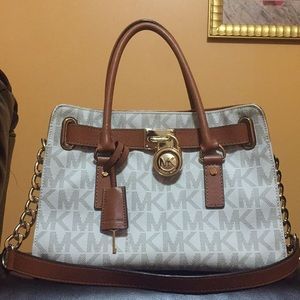 Authentic Michael Kors Hamilton Medium Satchel